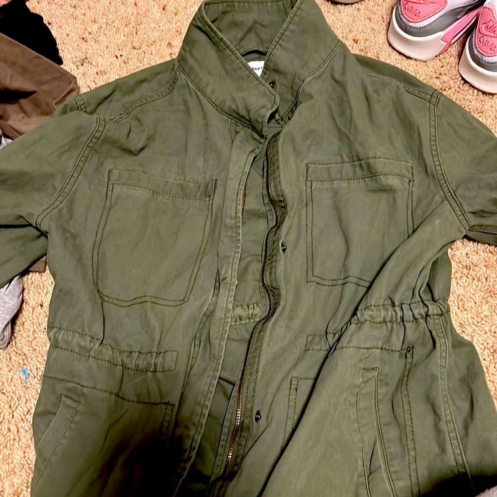 only navy jacket
